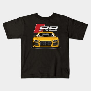 R8 V10 Performance (Vegas Yellow) Kids T-Shirt